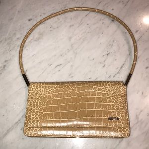 Nine West faux animal skin purse